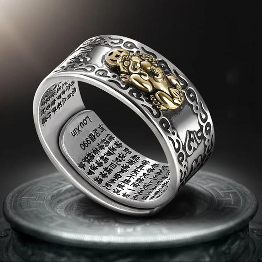 Anillo Pixiu de la Buena Suerte y abundancia - ELAYBOL