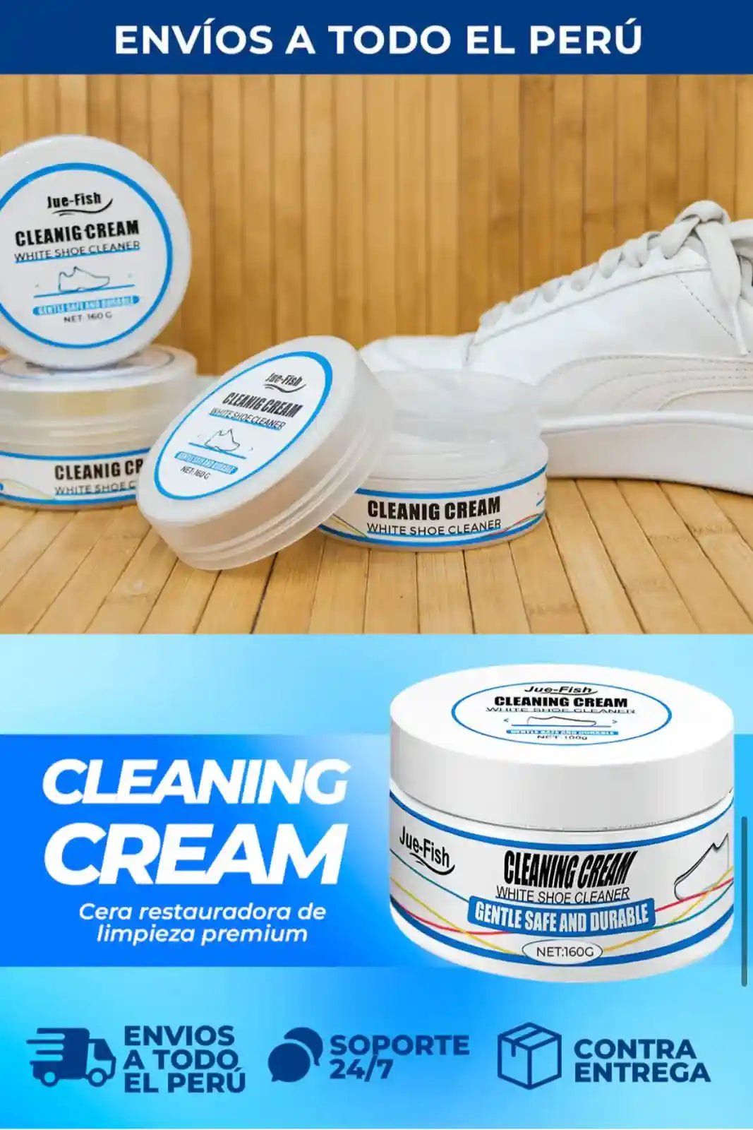 cleaning cream limpia zapatos - ELAYBOL