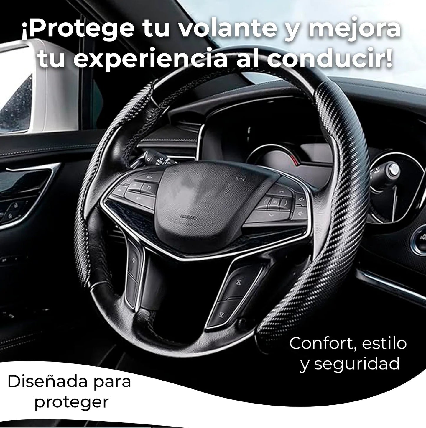 Funda de volante de auto - ELAYBOL