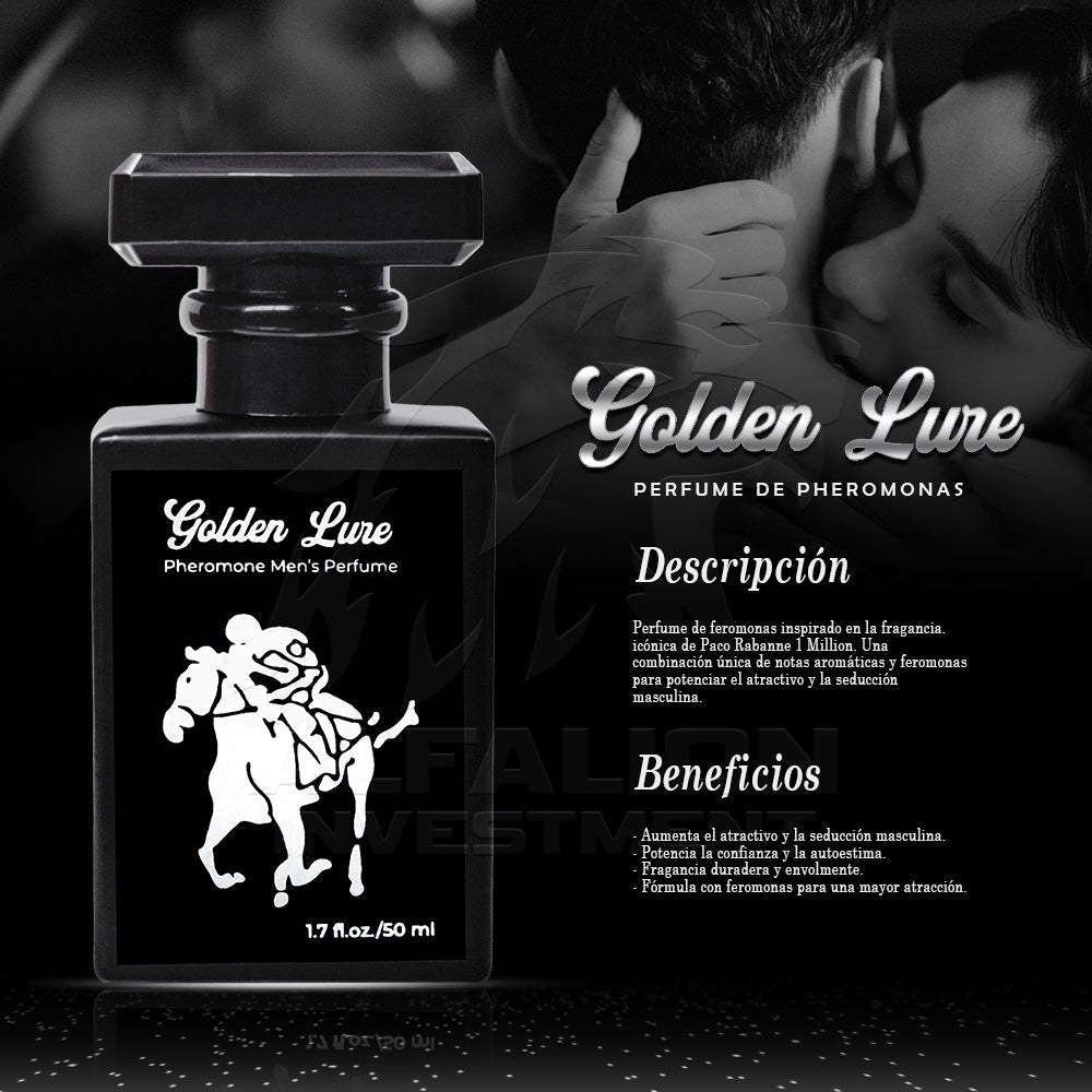 Golden Lure Pheromone Men Perfume - ELAYBOL