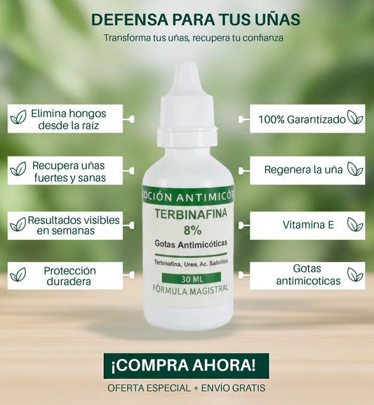 TERBINAFINA 8% - ELAYBOL