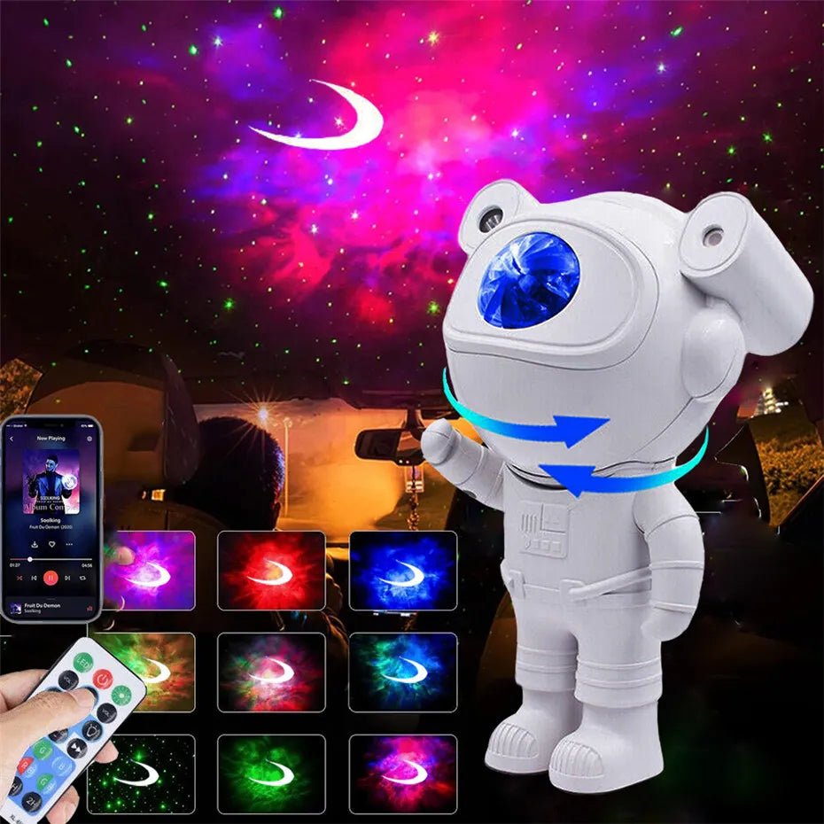 AstroVisor™ - Proyector de Galaxia Astronauta – ELAYBOL
