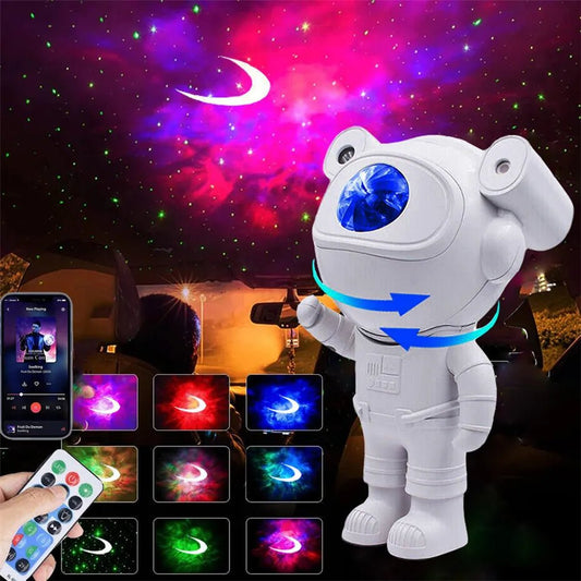 AstroVisor™ - Proyector de Galaxia Astronauta - ELAYBOL
