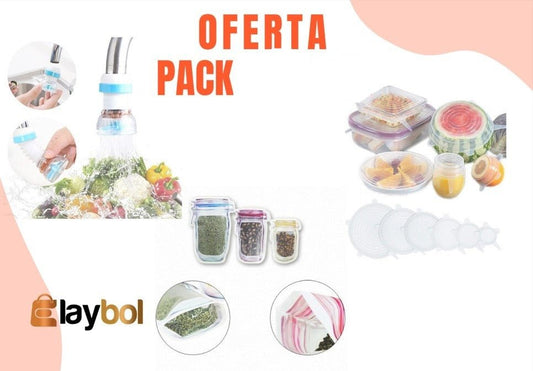 PACK DE 3 PRODUCTOS PARA COCINA - ELAYBOL